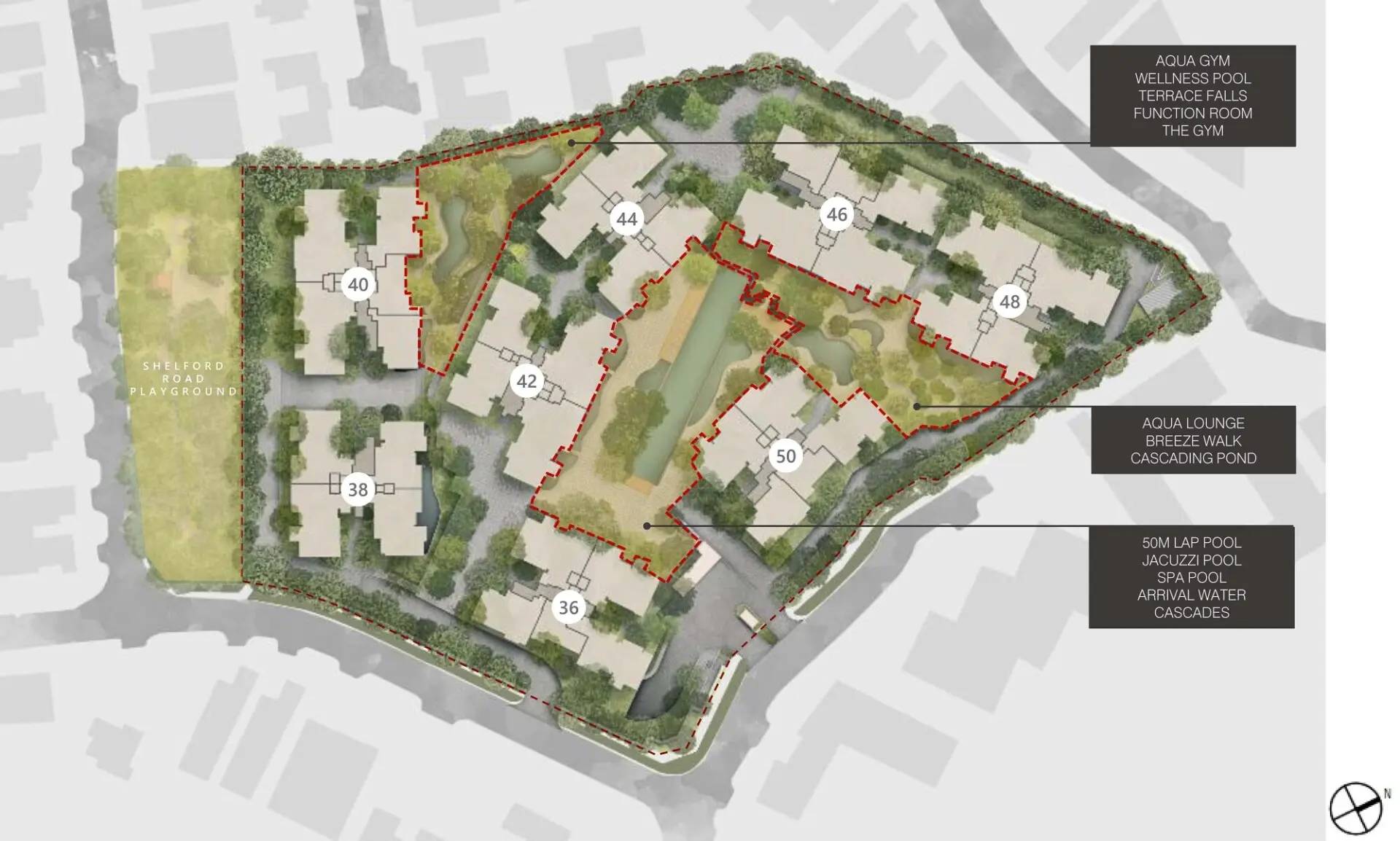 Watten House siteplan